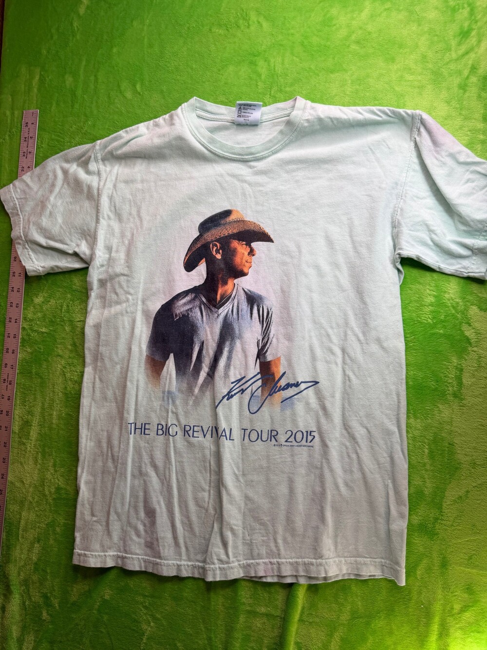 Kenny Chesney The Big Revival Tour 2015 Concert T-Shirt Sz M